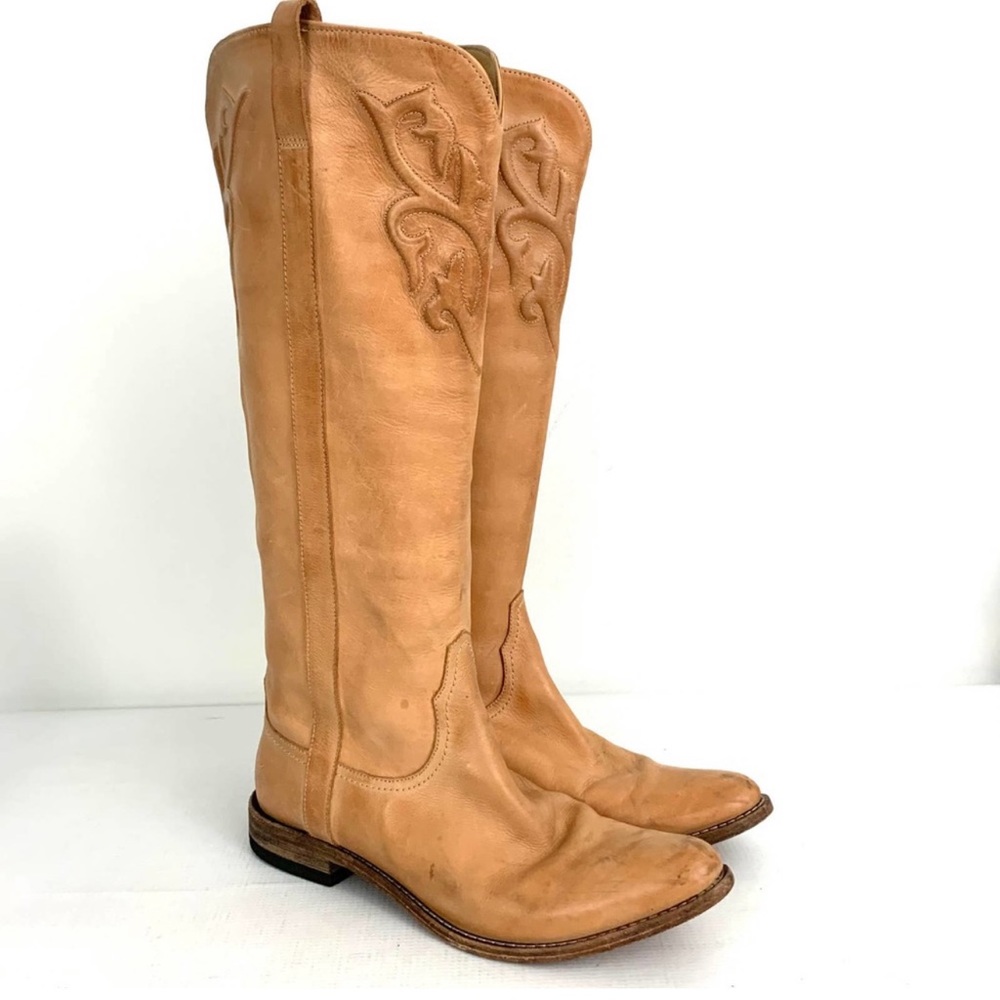 Spirit By Lucchese Sandra Riding Boots Women Size 8 M
